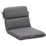 Almohada Perfect Indooroutdoor Gray Textured Solida Silla R