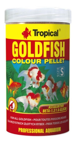 Alimento Para Peces Goldfish Colour Pellet 100ml (36g)