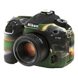 Funda Protectora Para Cámara Fotográfica Nikon D7100 / D7200 Color Camo