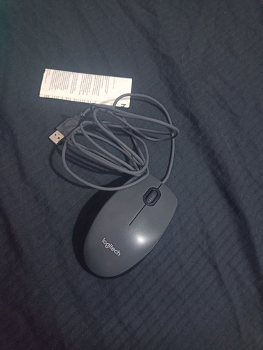 Mouse Logitech M90 Negro Usb Cableado