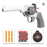 Revólver Wick Webley Toy Gun, Doblado En La Mitad, Que Arroj