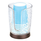 Idesign Dispensador De Vasos Desechable De Papel Y Plastico