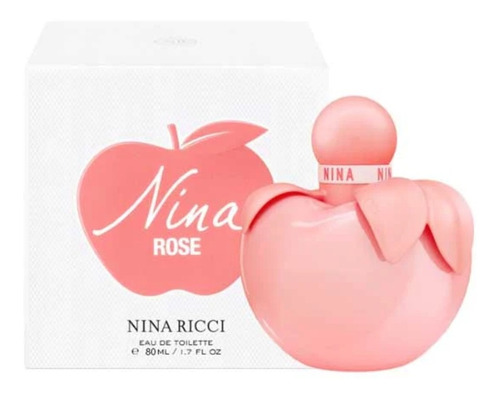 Nina Ricci Nina Rose Edt 80 Ml. Para Mujer