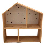 Casita De Muñecas En Madera Pino Medida 80 X 70 X 15 Cm