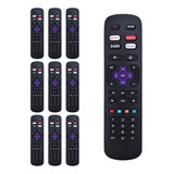 Kit 10 Controle Remoto Compatível Smart Tv Aoc Roku