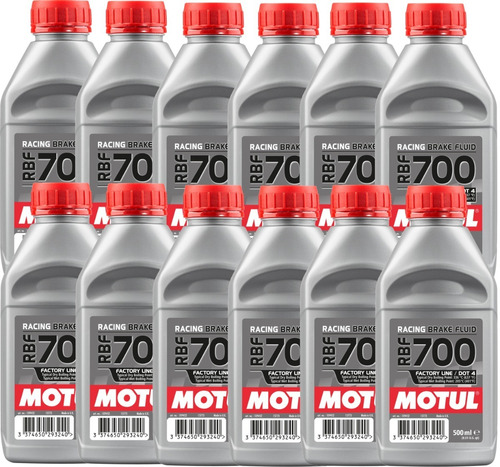 Motul Liquido De Frenos Rbf700 0.5l = Ate Racing Blue 6 Litr