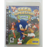 Sega Superstars: Tennis Ps3 - Mídia Fisica (usado)