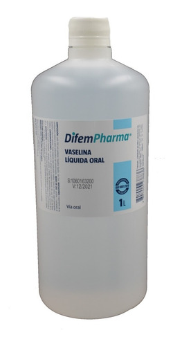 Vaselina Liquida Oral Difem 1 Litro.