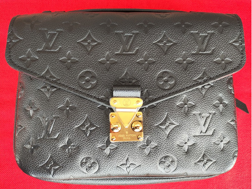 Louis Vuitton Original Bolsa Pochette Metis Negro