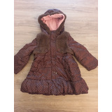 Campera Parka Nena 4-5 Años Importada Con Chaleco Polar 