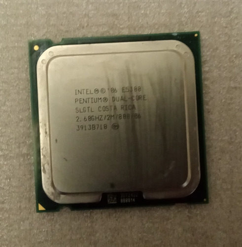 Micro Procesador Intel Pentium Dual-core E5300 775 2.60 Ghz