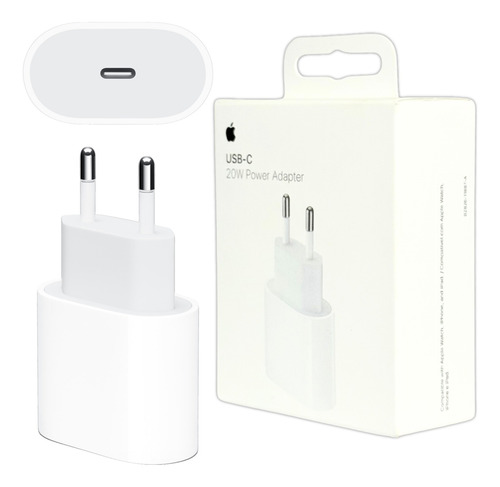 Carregador Fonte Apple iPad iPhone Turbo Usb-c 20w Original