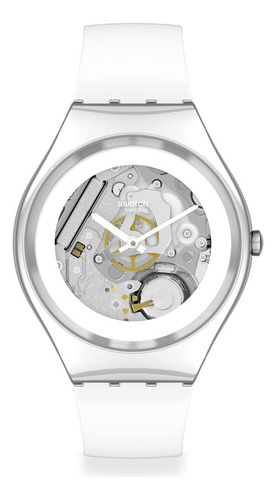 Reloj De Cuarzo Blanco Biosourced Swatch Gent Irony Blanc