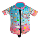 Camisa Flutuadora Infantil Proteção Uv50+ Prolife Até 25kg