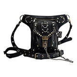 Bolso Wendin Rock De Cuero Y Retro Gótico Retro Steampunk E