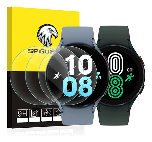 Spguard [4 Pack Galaxy Watch 4 44mm Screen Protector & Galax