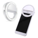 Aro Luz Led Selfie Celular Anillo Recargable 3 Intensidades