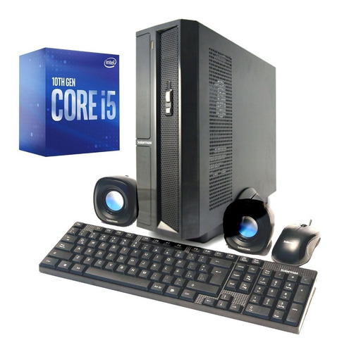 Computadora Pc Cpu Solarmax Intel Core I5 10ma 8gb 1tb Hdd