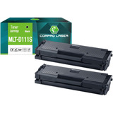 2x Toner Mlt-d111s Novo P/ Samsung M2070w M2020w M2070 M2020