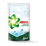 Jabon Liquido Para Ropa Ariel Limpieza Profunda X800ml X2u