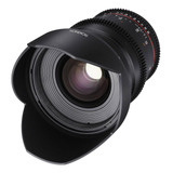 Rokinon 24mm T1.5 Cine Ds Lente Para Sony Alpha Mount