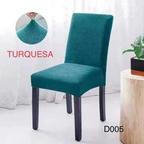 Pack De 6 Cubre Silla Cuadrille  Texturizada