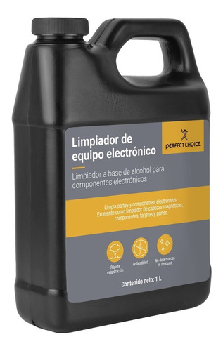 Liquido Limpiador De Equipo Electronico Perfect Choice 1lt