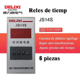 A Delixi Js14s Relé De Tempo Digital Ac220v 0,1s-999h 6pcs