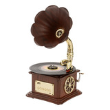 Mini Vintage Retro Phonograph Gramophone Vinilo Record Playe