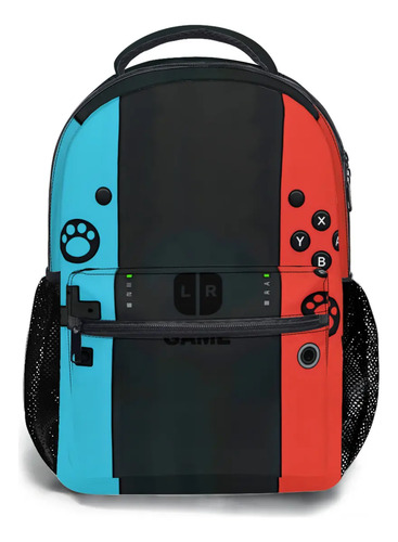 . Mochila Infantil Inspirada En Nintendo Switch Para ,