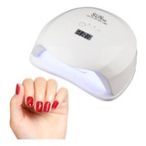 Lampara Led Para Secador De Uñas Esmalte Rapido Uv Sun 72w