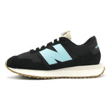 Zapatilla Mujer New Balance 237 Urbano Negro