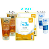 2 Kit Depilação Cera Fria Para Depilar Em Casa + 2 Produtos