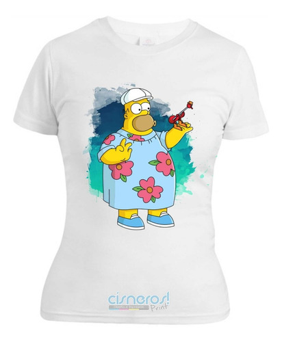 playera de homero gordo