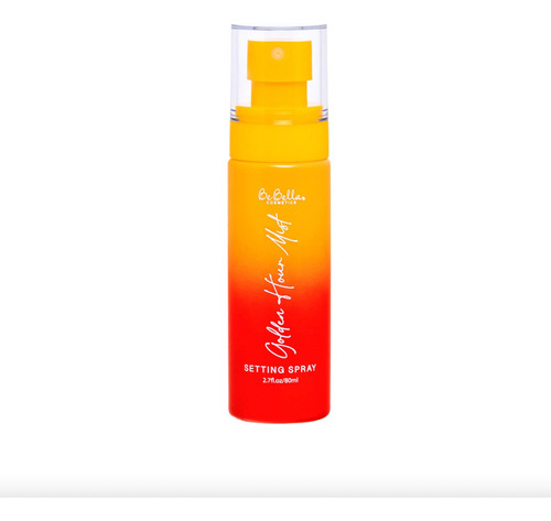 Fijador Maquillaje Setting Spray Variedad Acabado Bebella® Tono Del Primer Golden Hour Mist