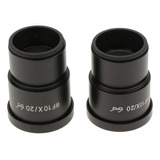 2x Microscopio Esterescópico Lente Lupa Ocular Para Leica