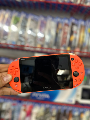 Ps Vita Slim Neon Orange Gamers Zone Ags