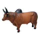 Vaca  Animais Da Fazenda Borracha Resistente Rotobrinq 28 Cm