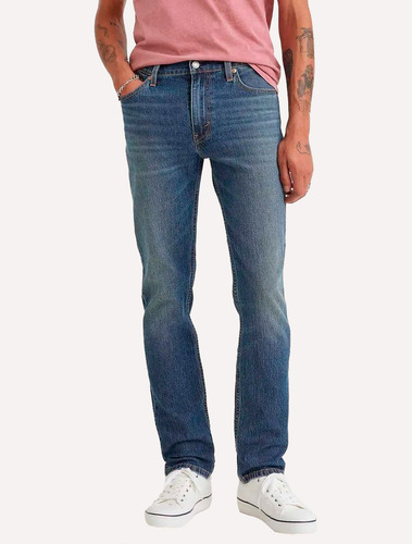 Calça Levis Jeans 511 Slim Stretch Wear Matte Blue Médio