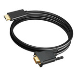 Cable Usb C Tipo C A Vga, 1080p Plug And Play