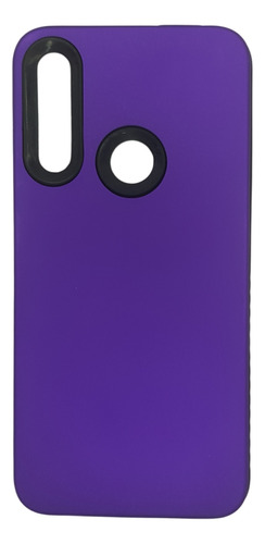 Funda Estuche Rígido Antigolpes Para Huawei Y9 Prime Morado