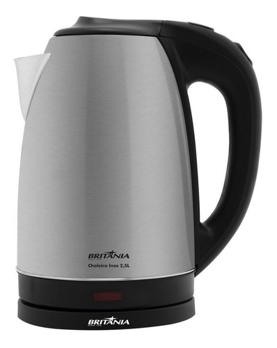 Chaleira Elétrica Inox 2.5l Britânia 220v