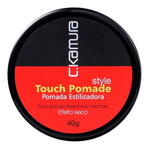 C. Kamura Style Touch Pomade - Pomada Efeito Seco 40g