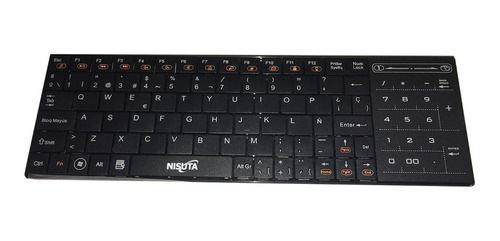 Teclado Wireless Nisuta Ns-wiktv27 Mini Pad Ideal Smart Tv