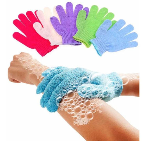 24 Guantes Exfoliantes De Ducha Spa Tratamientos Reductivos