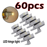 60pcs Luz De Gabinete Inteligente Led Luz De Bisagra Interio