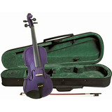 Cremona Premier Violín Para Principiantes, Morado Espumoso,