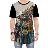 Camiseta Long Line The Legend Of Zelda Ganondorf 6