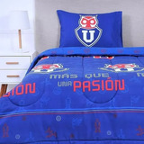 Plumón Universidad De Chile Futbol Reversible 1.5 Plaza