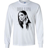 Dua Lipa Playera Manga Larga Para Hombre Y Mujer